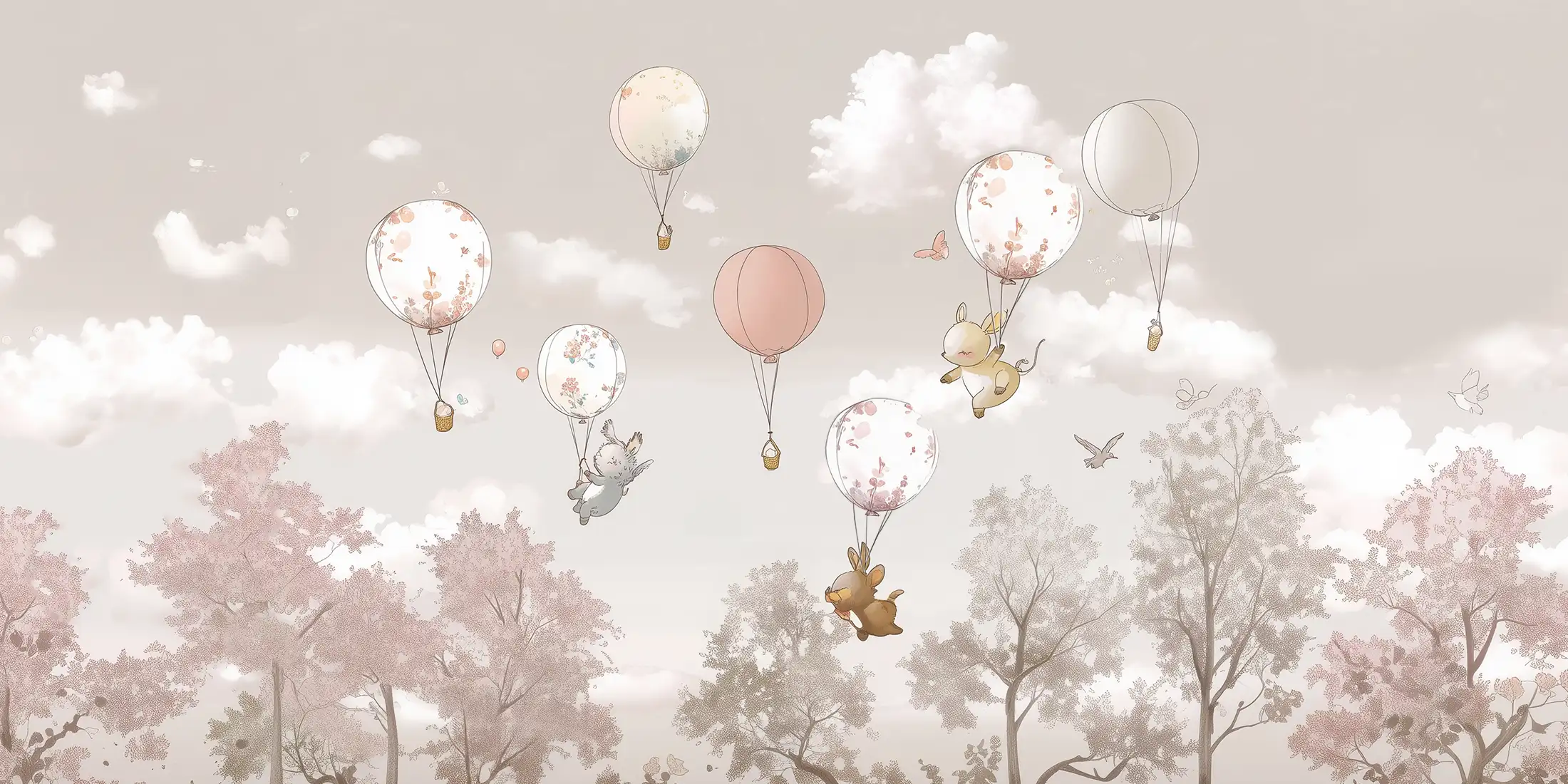Animaux et ballons