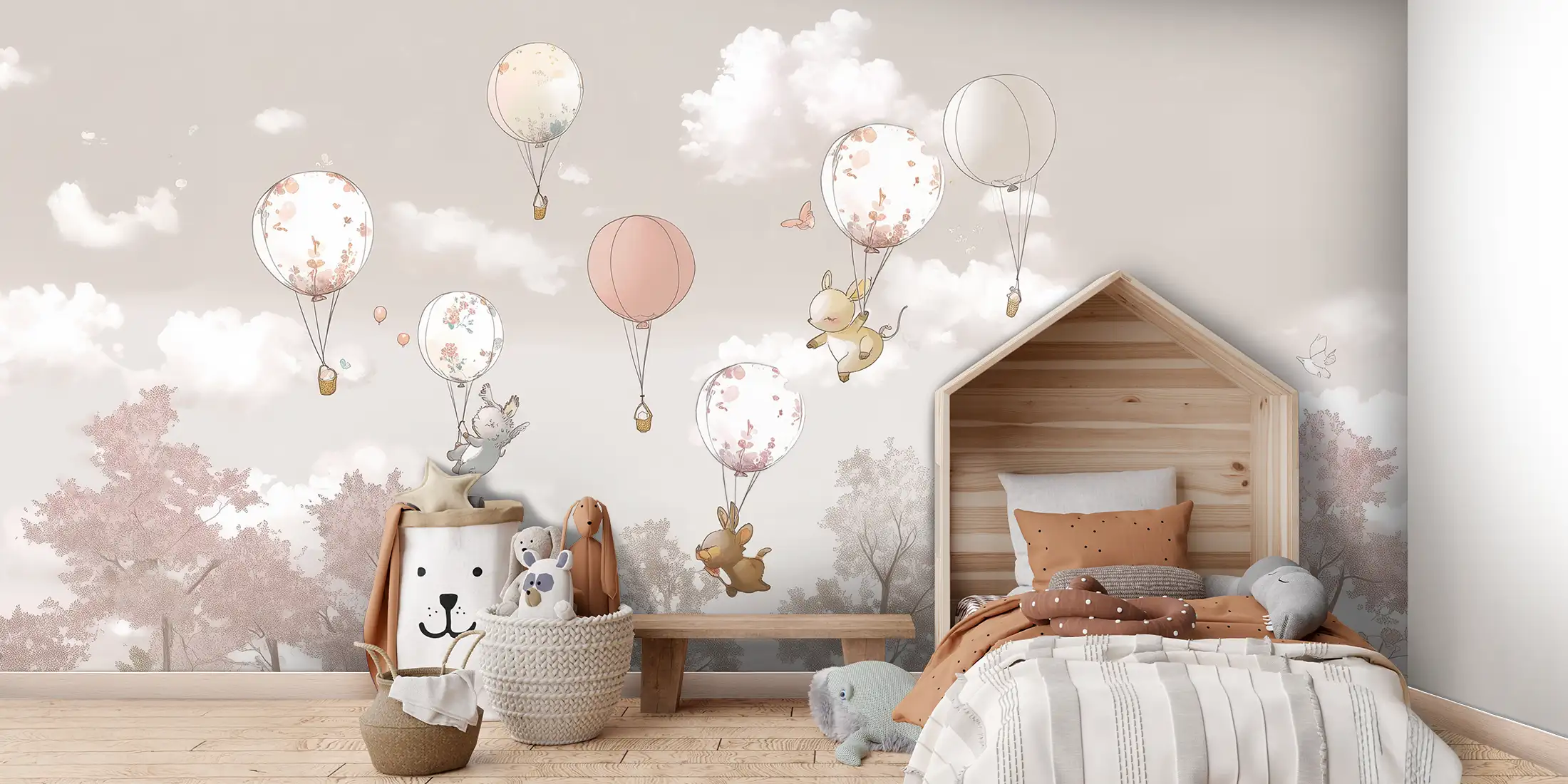 Animaux et ballons