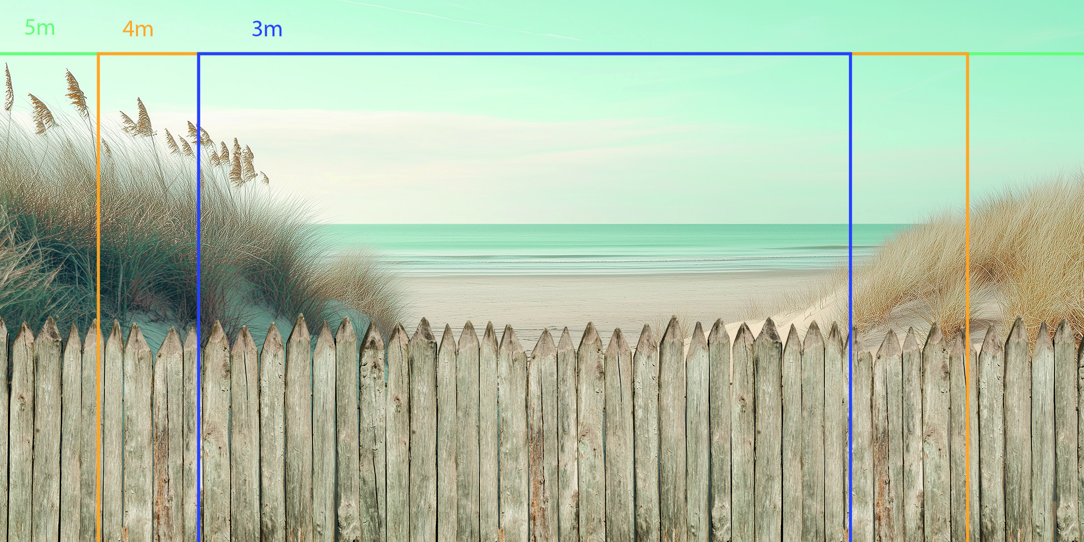 Palissade de plage