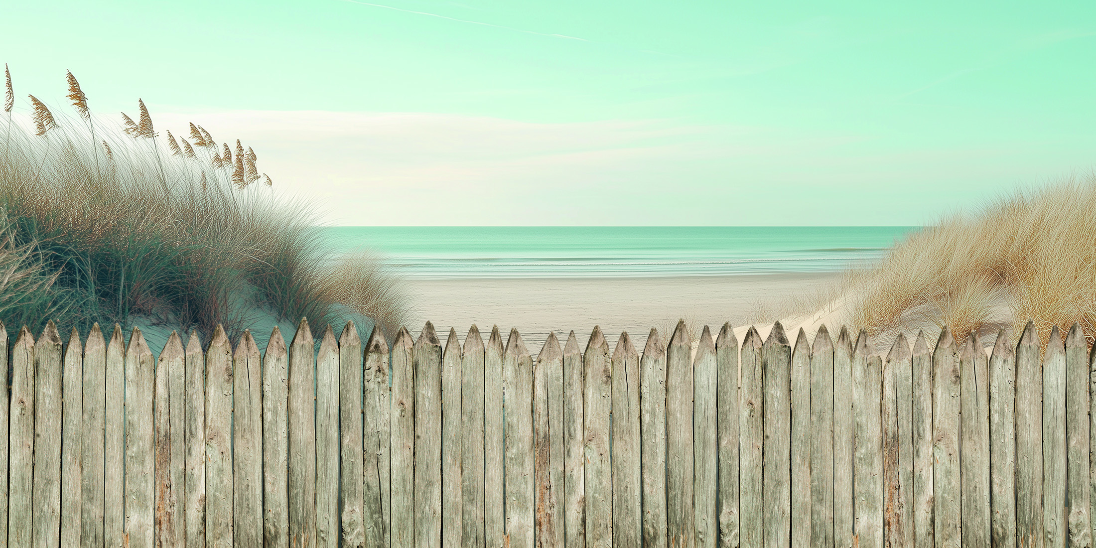 Palissade de plage