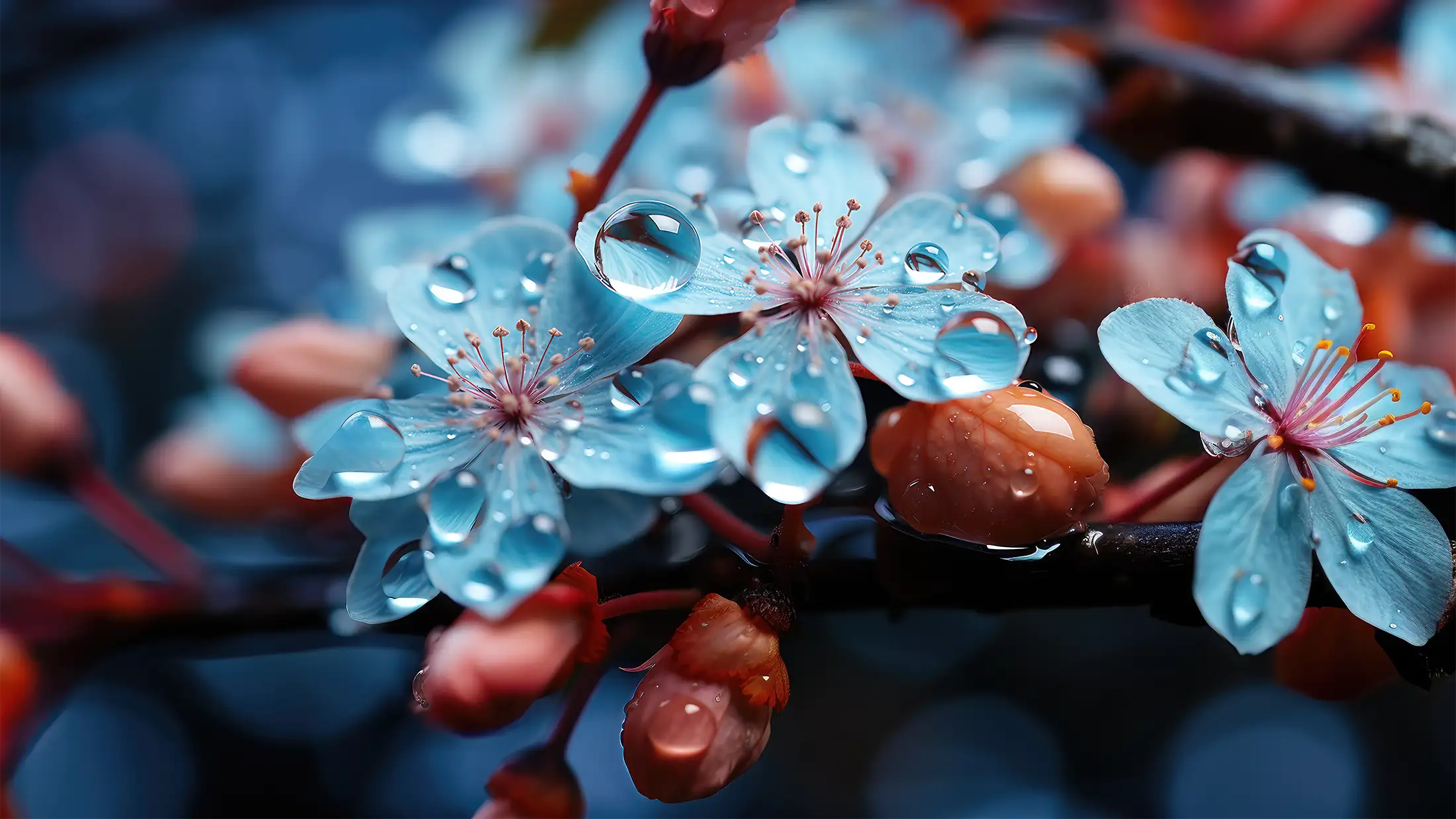 Cerisier du Japon bleu
