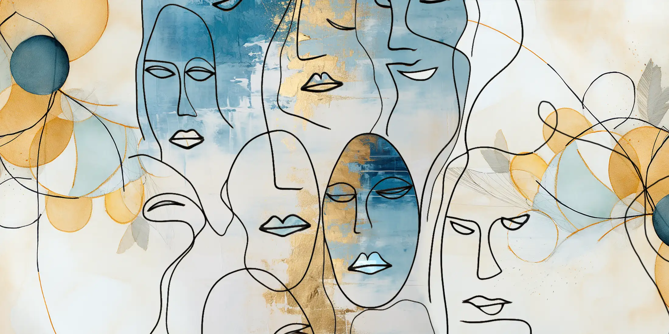 Visages et textures