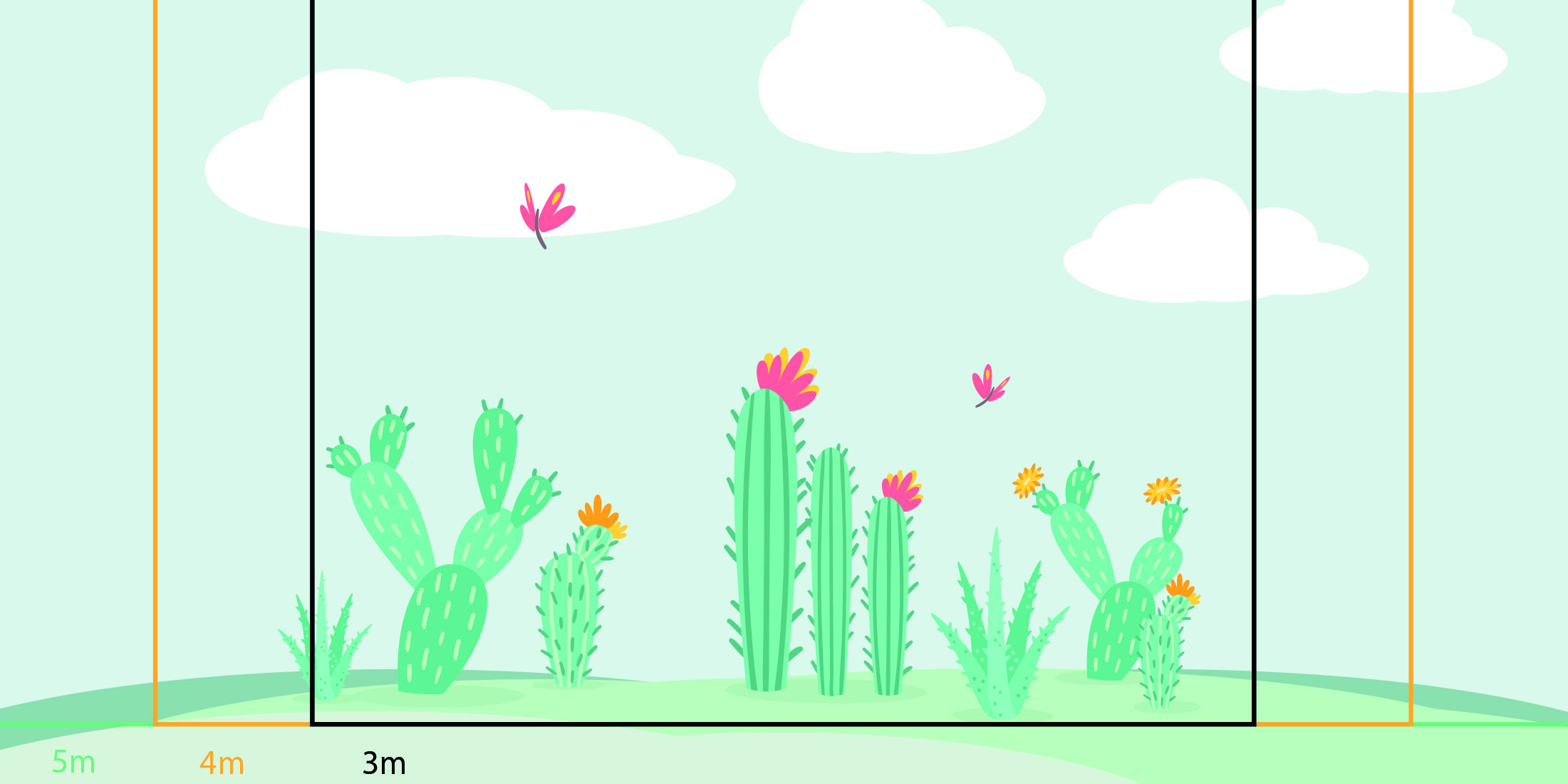 Paysage de Cactus