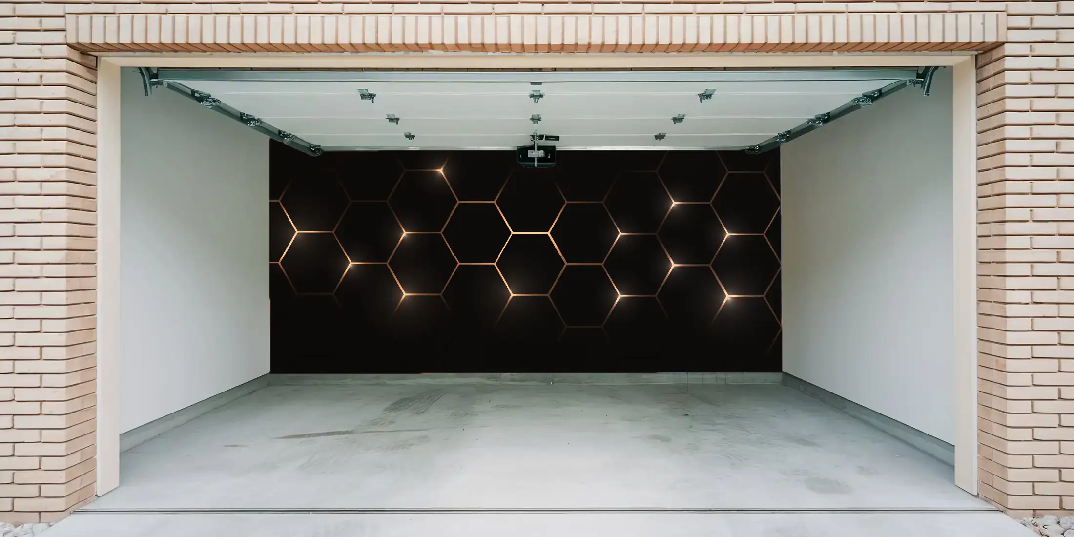 Hexagones illuminés