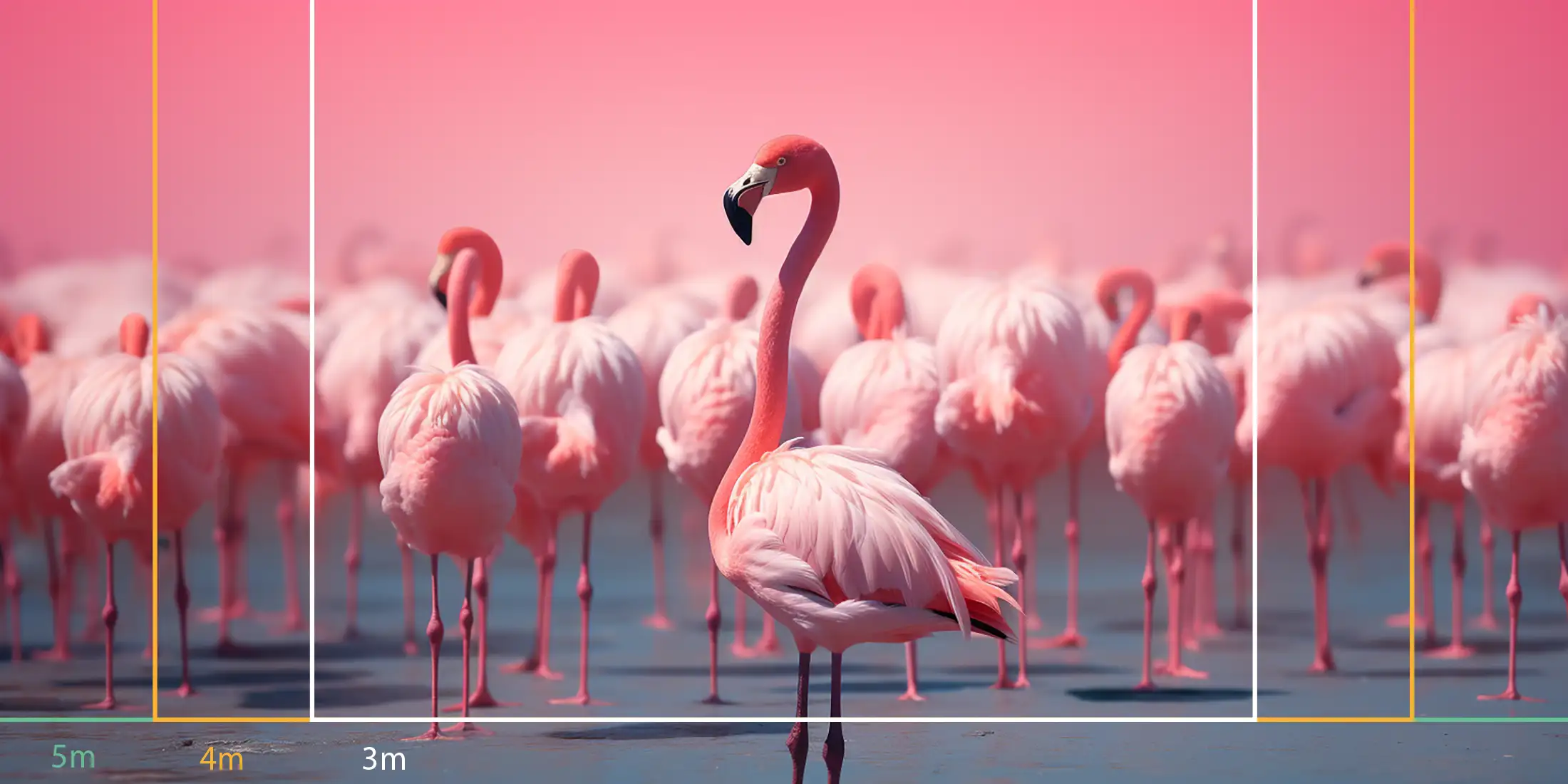 Flamants roses