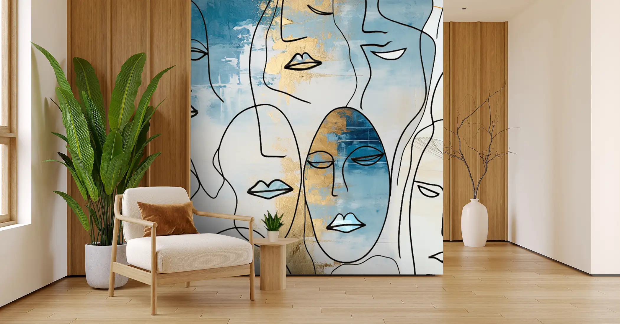 Visages et textures