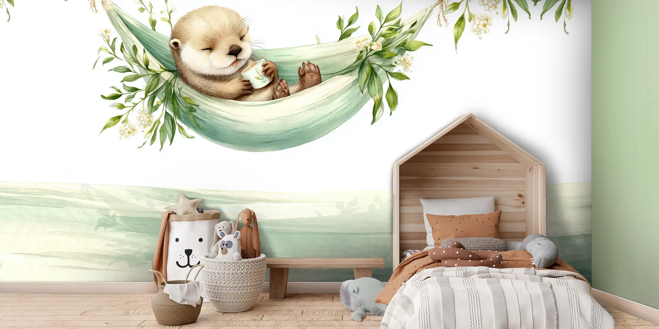 Loutre dans son hamac