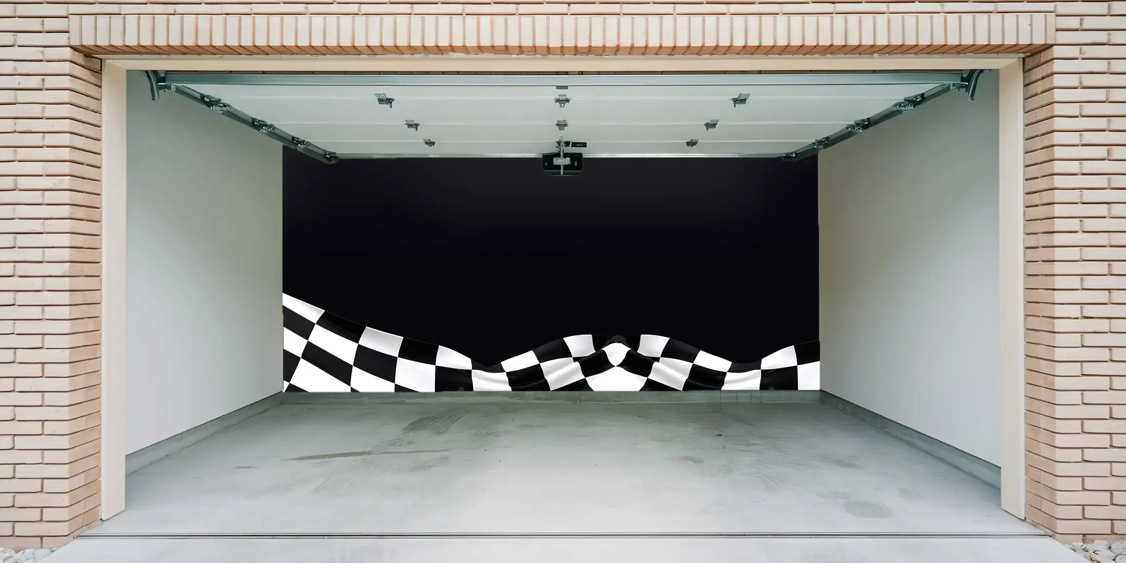 Drapé damier