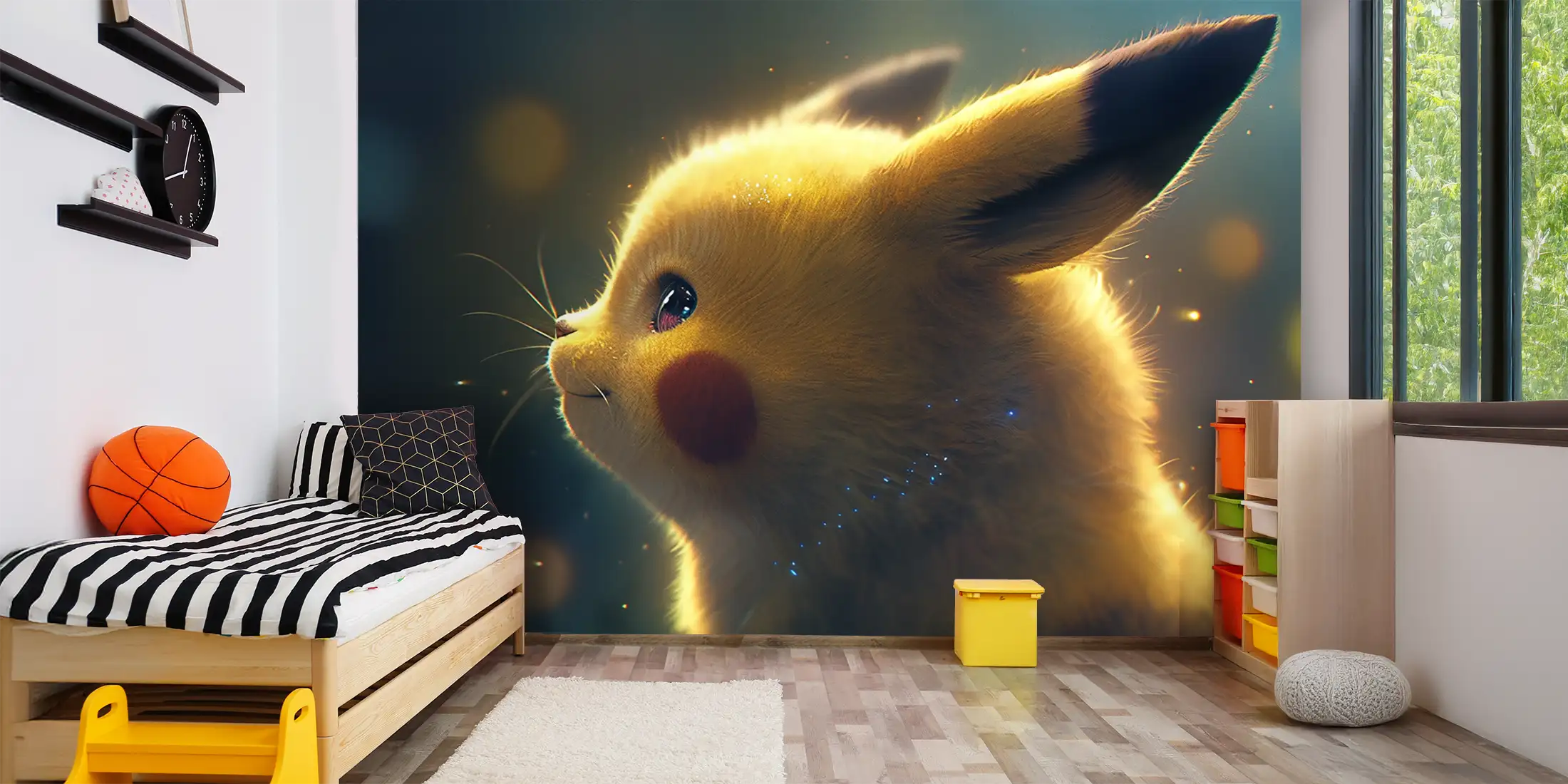 Portrait de Pikachu