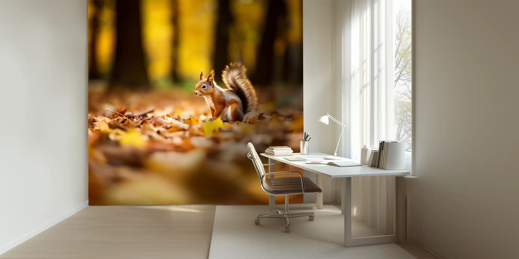 Écureuil d'Automne