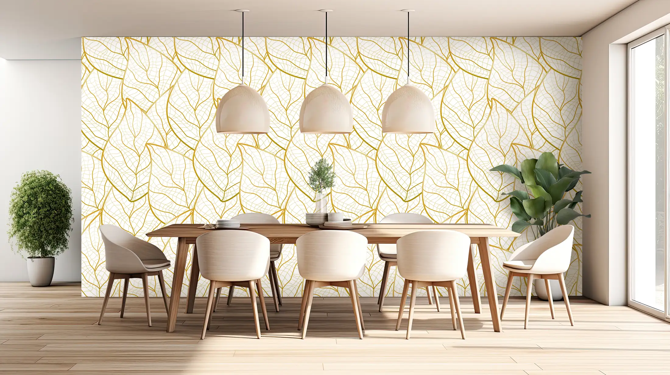 Feuilles d'Or en filet