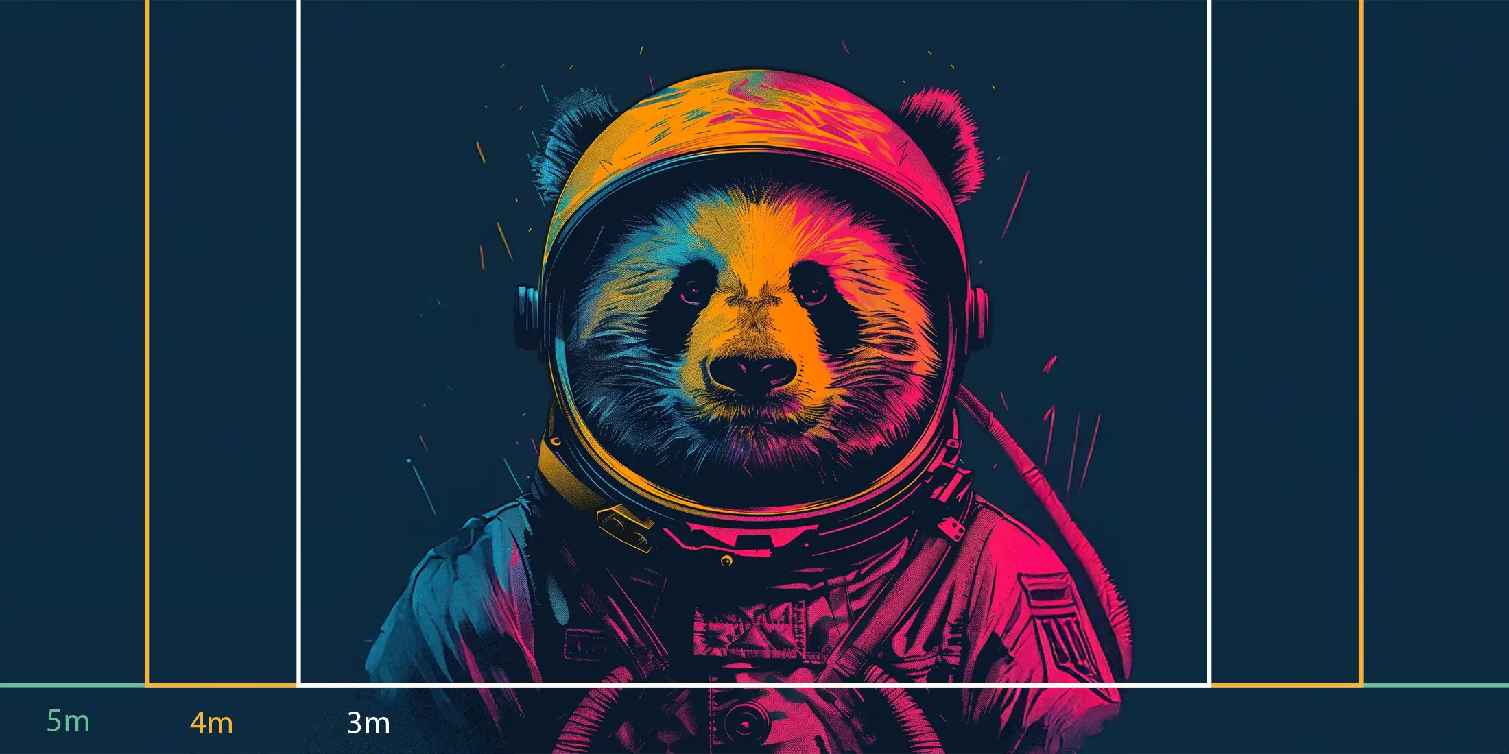Panda Cosmonaute