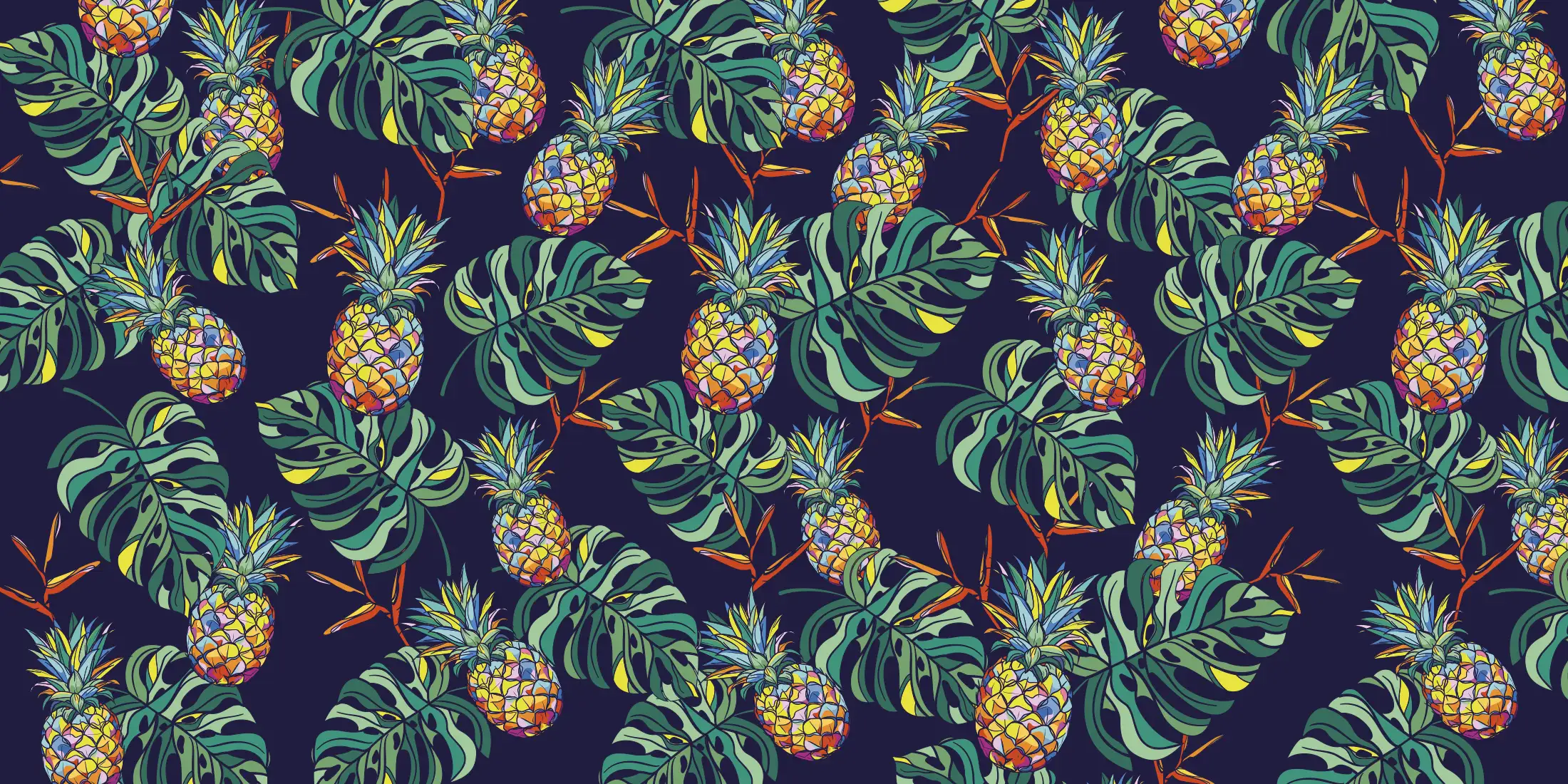 Ananas en folie