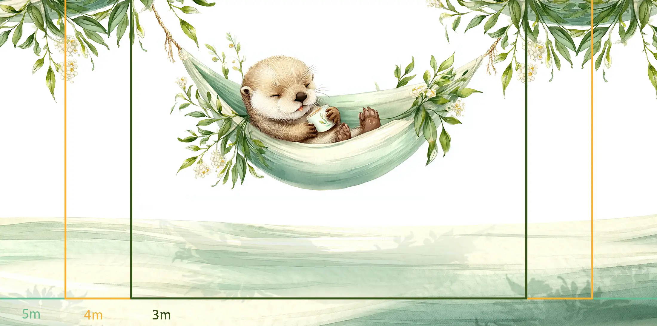 Loutre dans son hamac