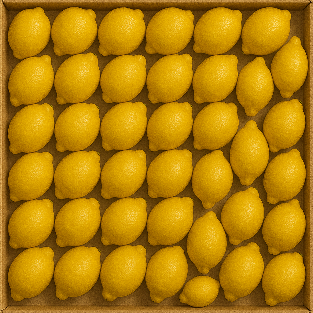 1KG Fresh Lemons
