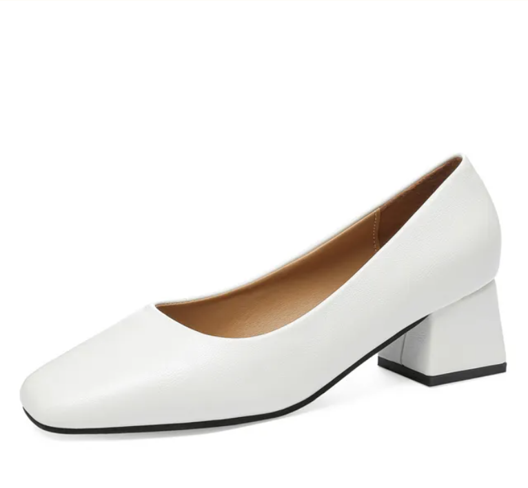 🔥Summer Best Seller🔥Lightweight Low Heels with Square Toe & All-Season Comfort for 