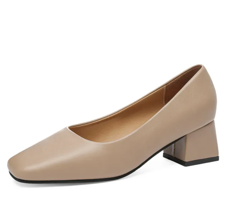 🔥Summer Best Seller🔥Lightweight Low Heels with Square Toe & All-Season Comfort for 