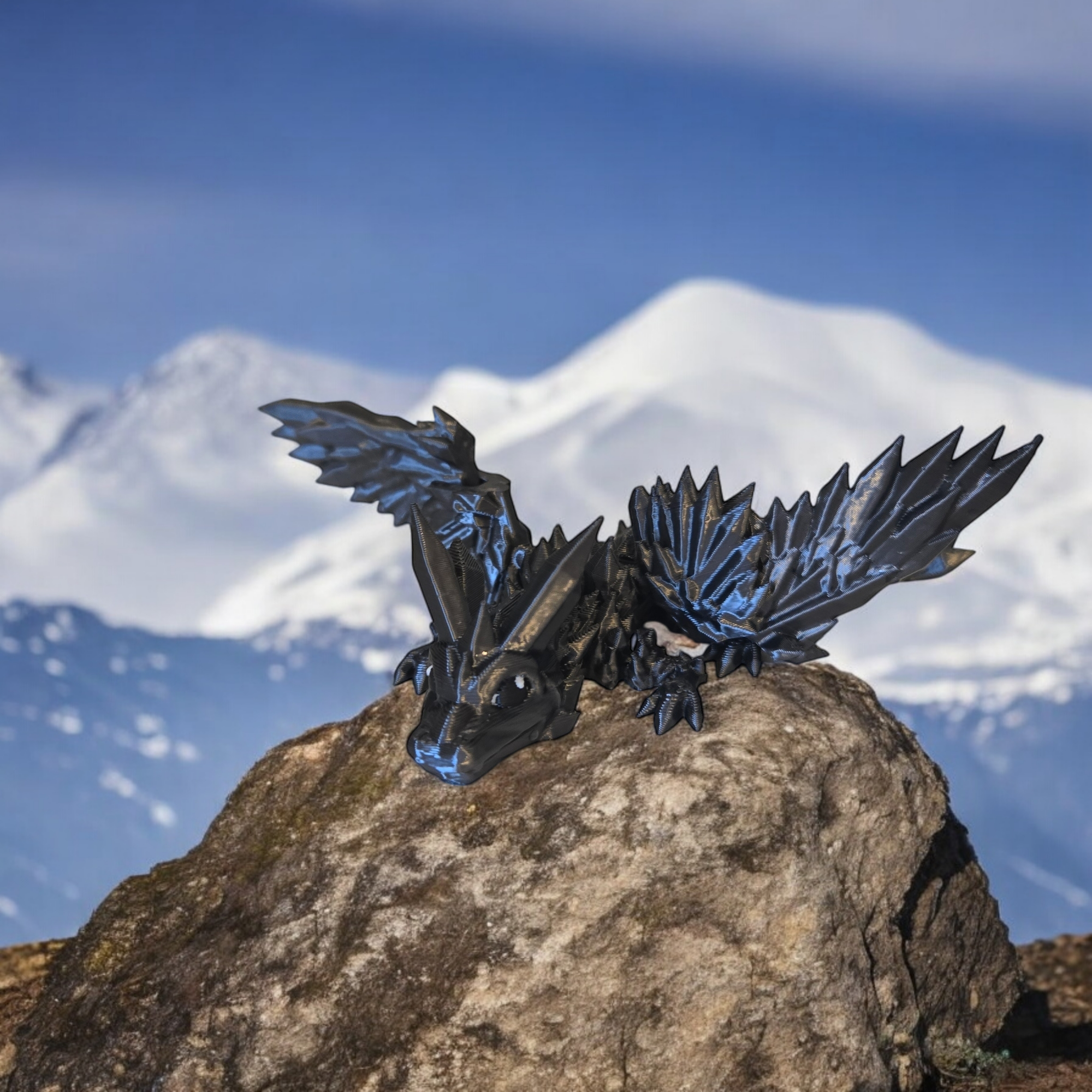 Winged Crystal Dragon