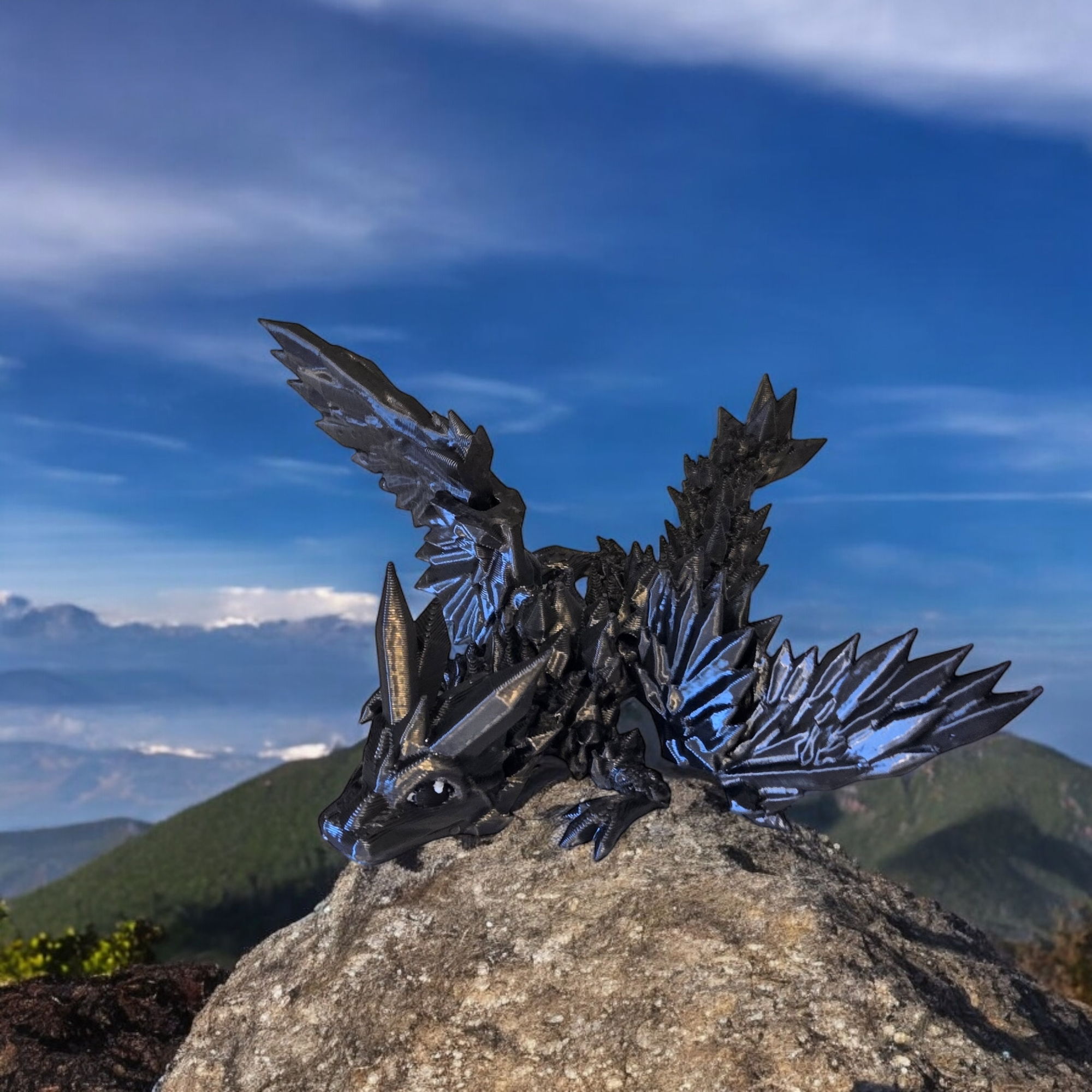 Winged Crystal Dragon
