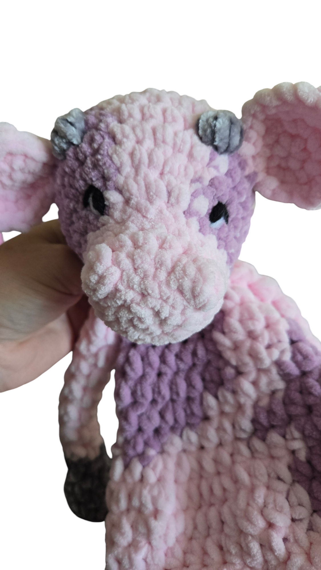 Knotted Lovie Cow