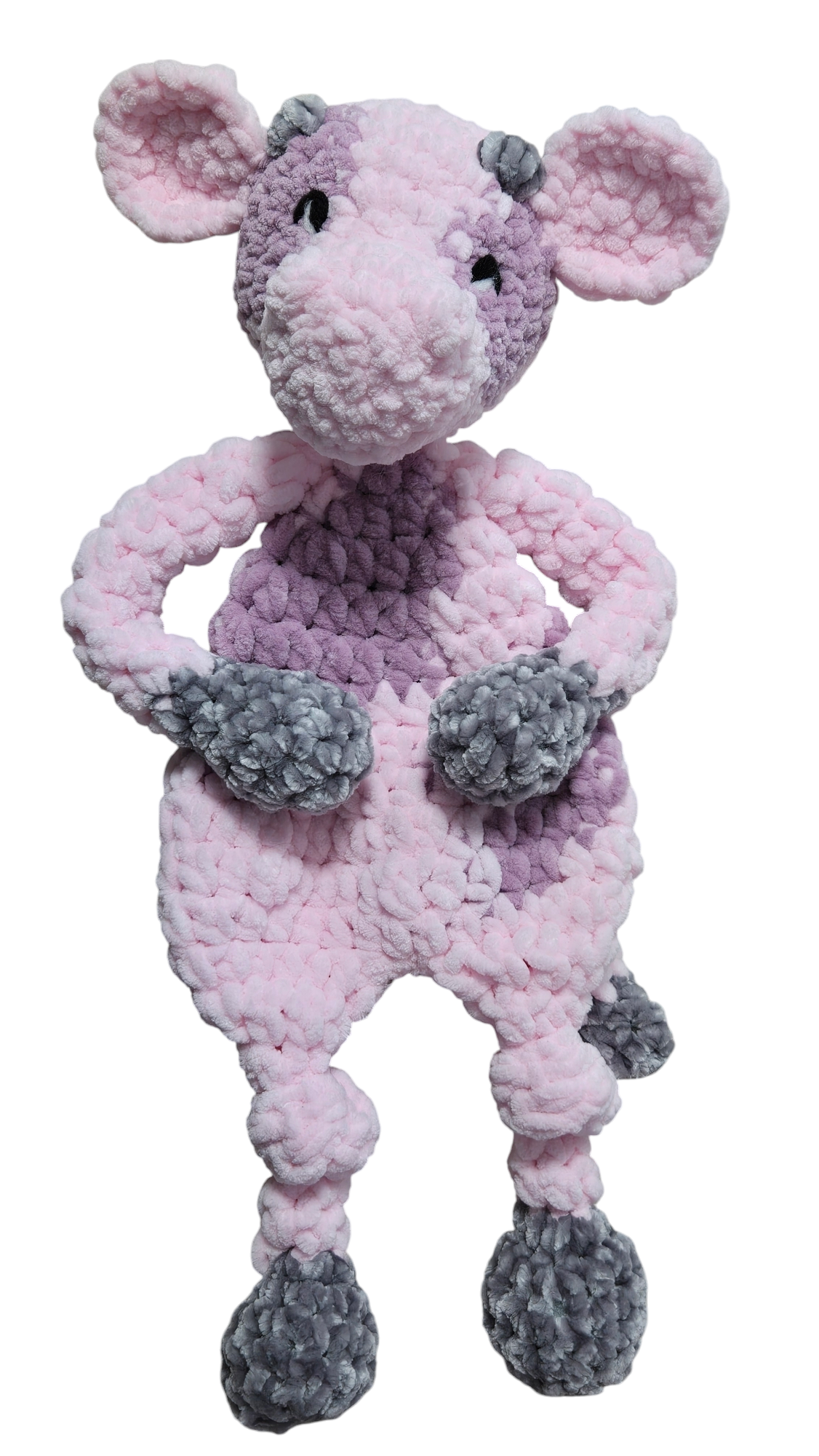 Knotted Lovie Cow