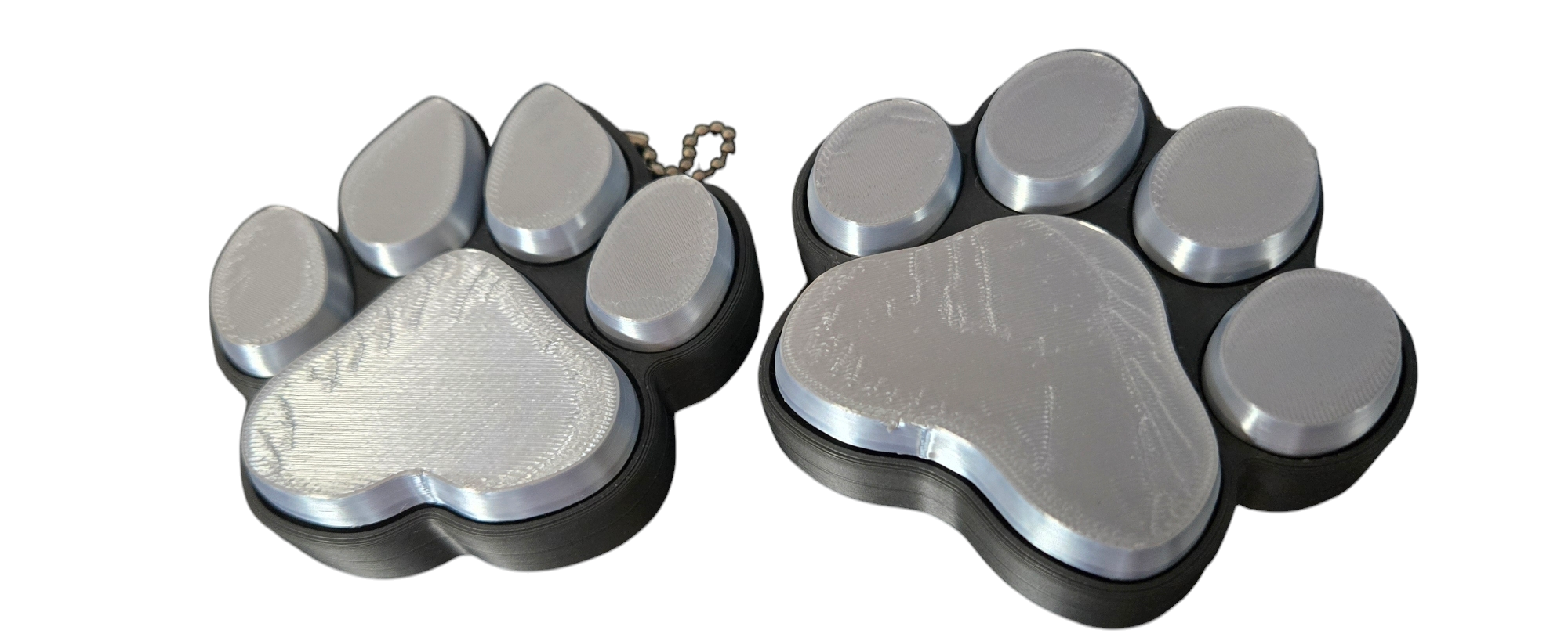Paw Print Fidget Clicker