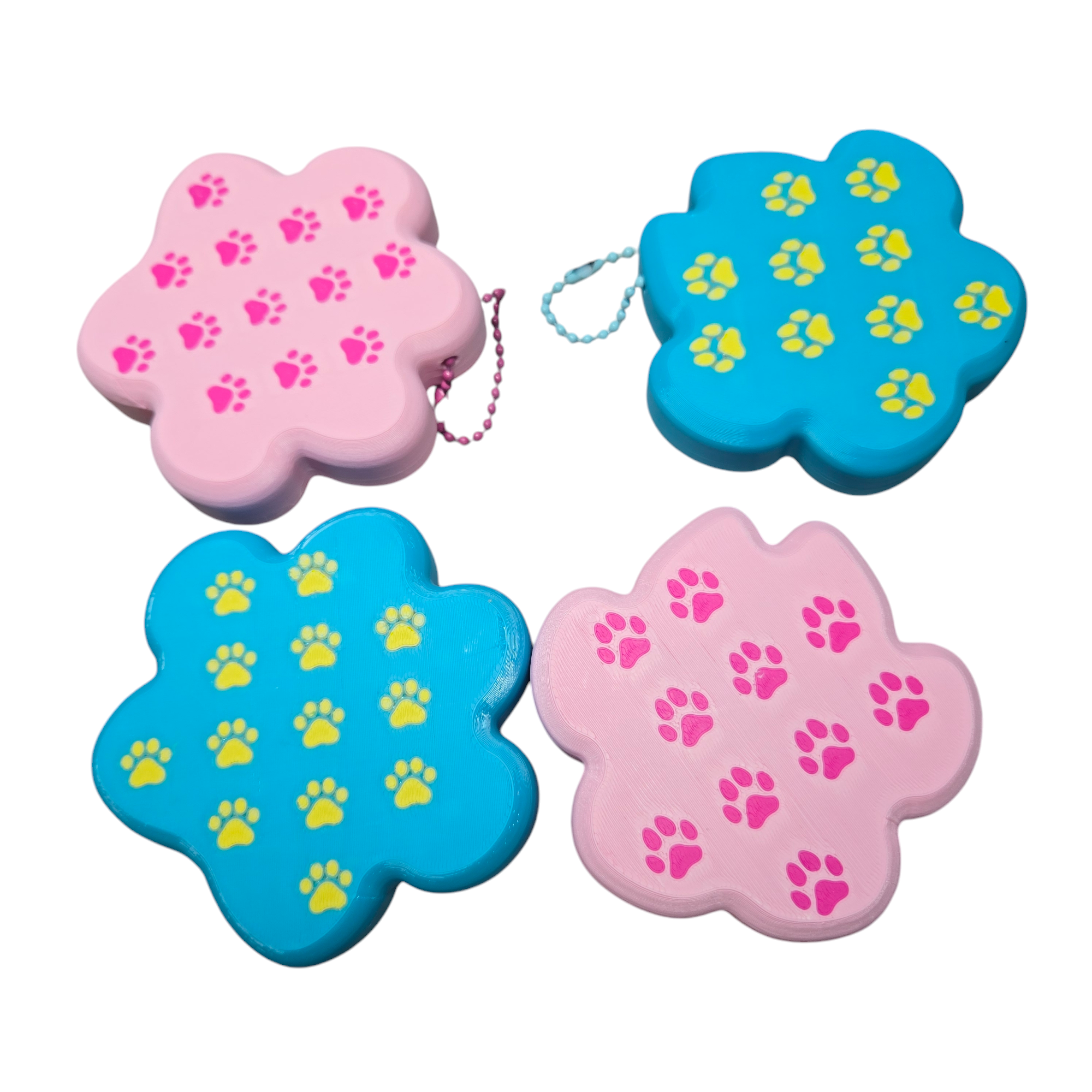 Paw Print Fidget Clicker