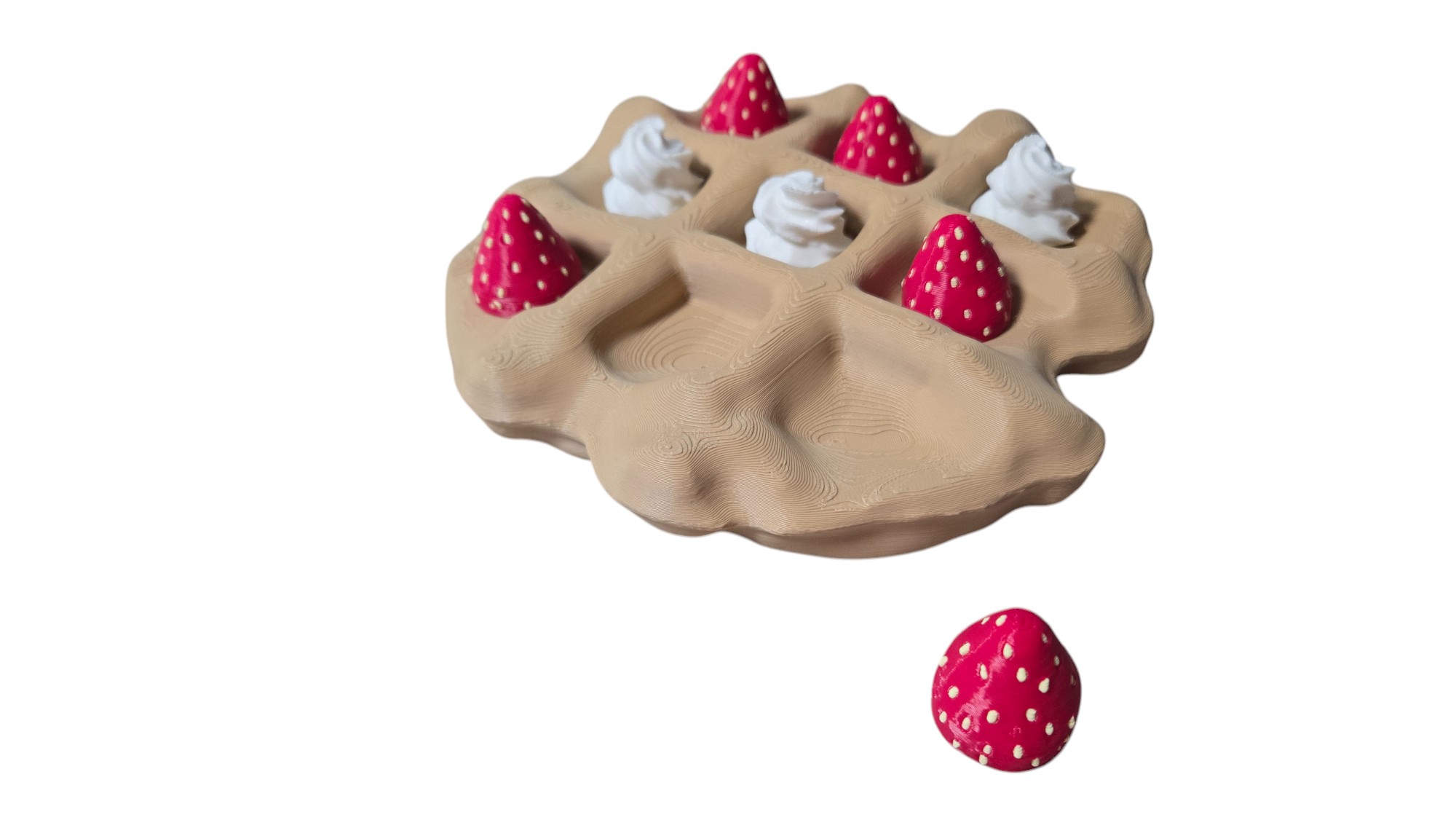 Waffle Tic Tac Toe