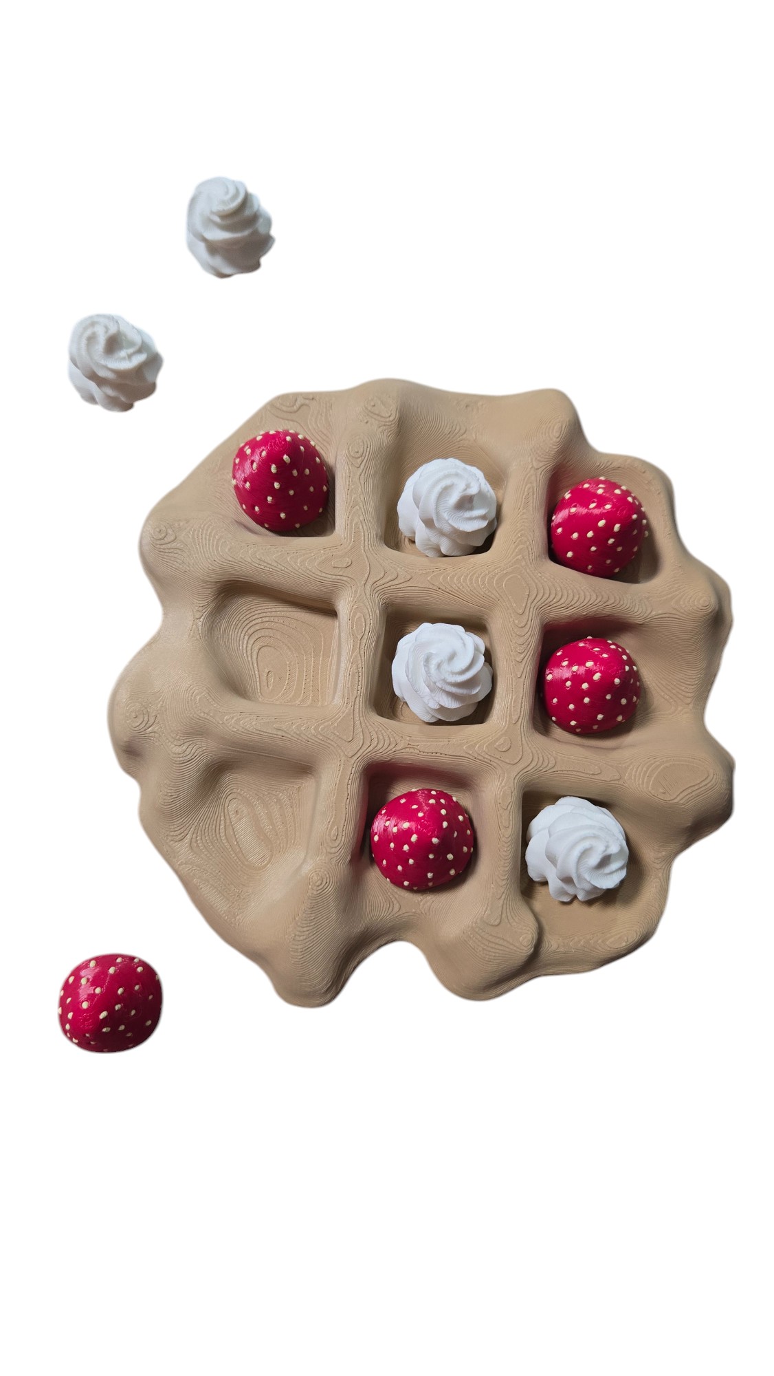 Waffle Tic Tac Toe