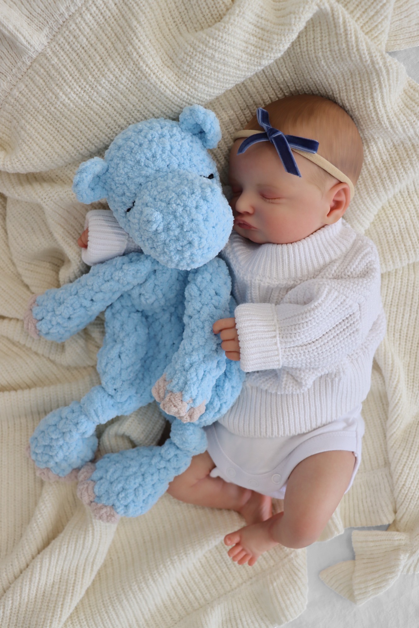 Knotted Lovie Hippo