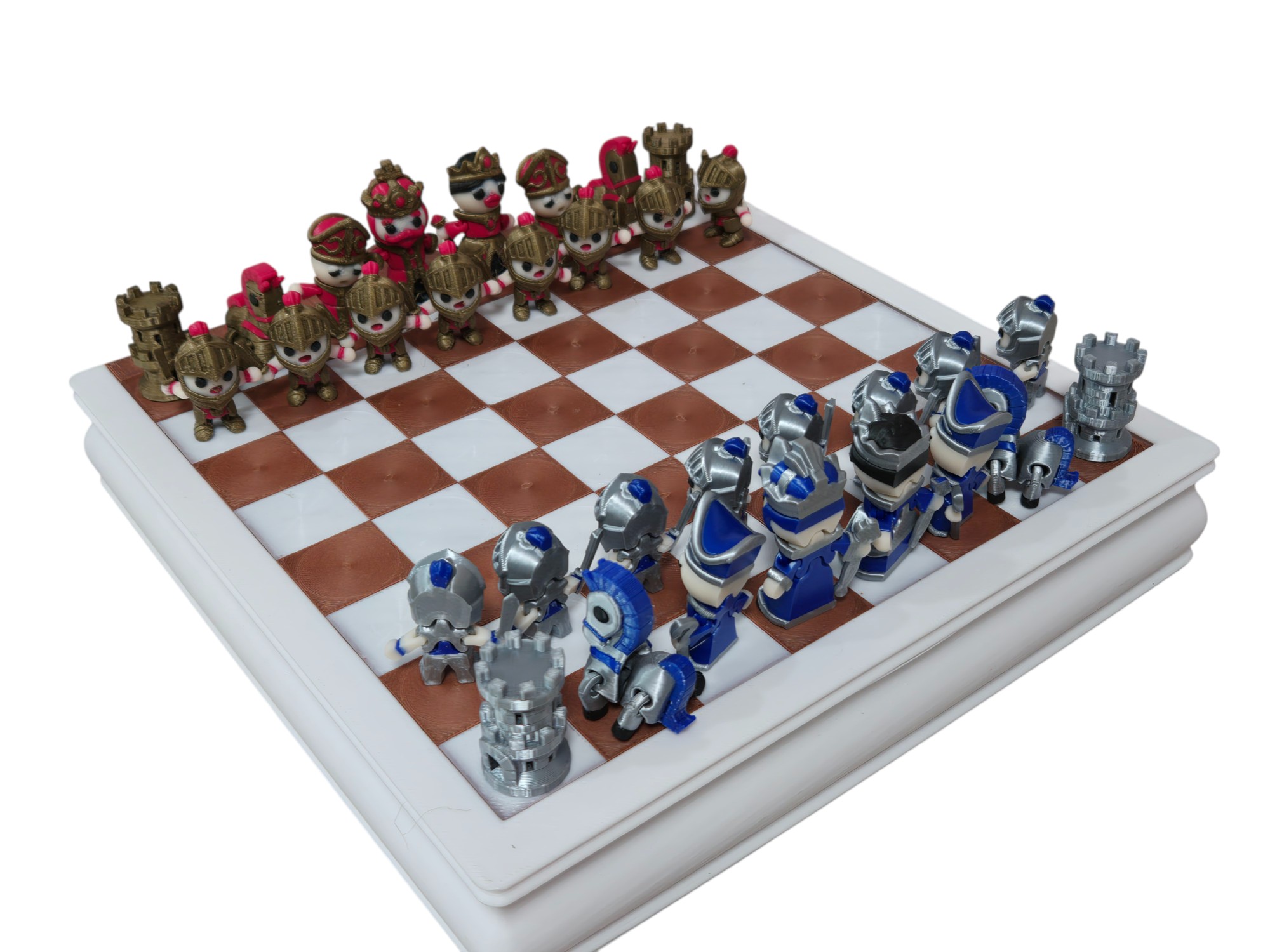 Chess Set with Storage Chess Board