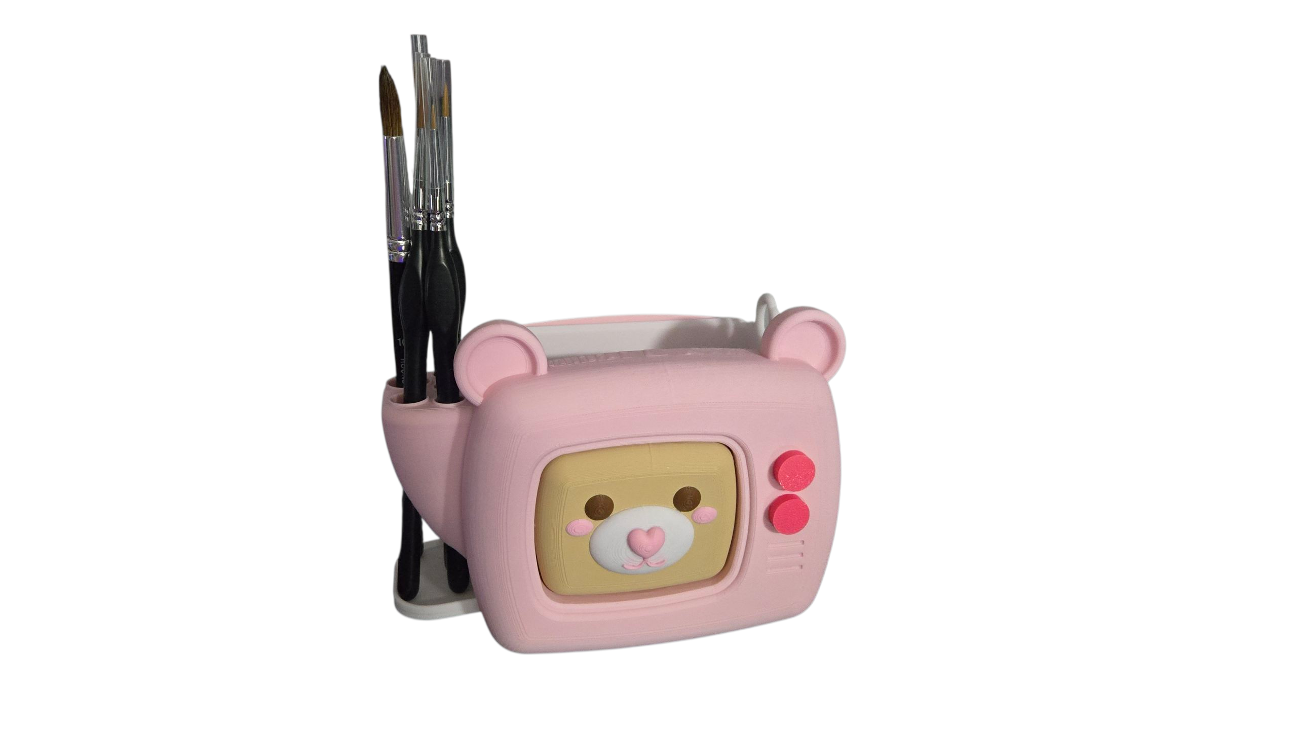 Teddy Tv Paint Pot
