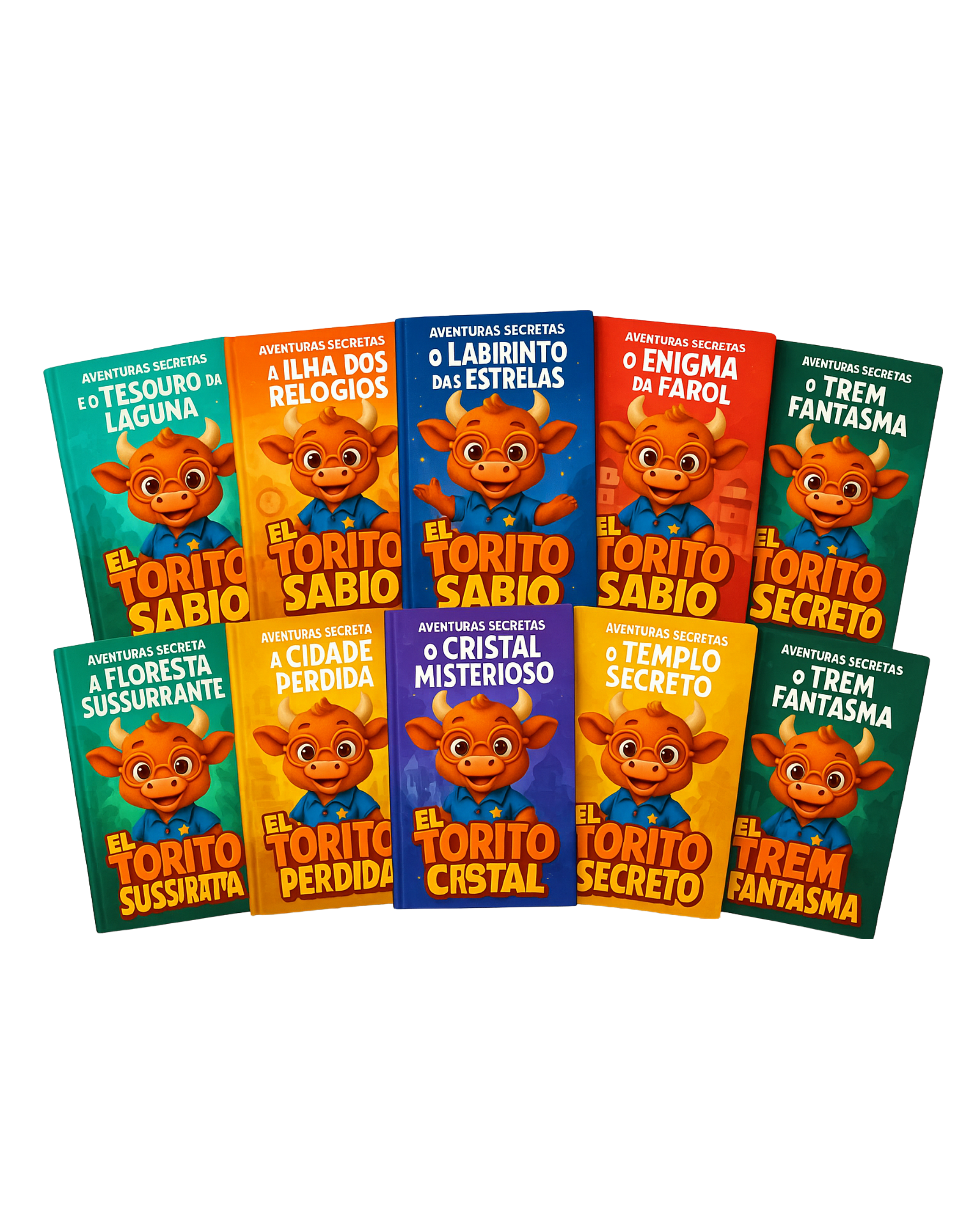 Colección eBook “Aventuras Secretas de El Torito Sabio” – Pack 10 Libros