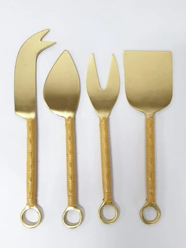 Brass Cutlery Set of 4