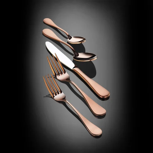 Brass Flatware Set