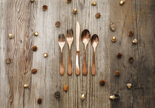 Copper Table Spoon