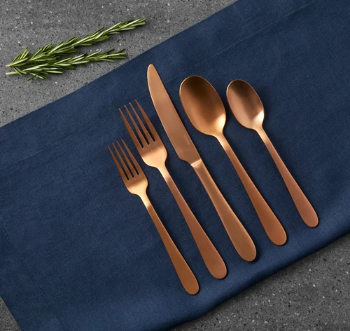 Copper Plain Cutlery