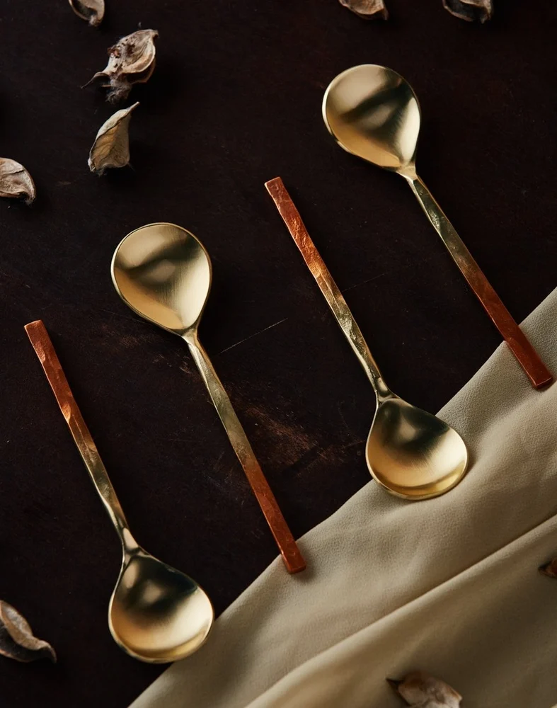 Copper Plain Cutlery