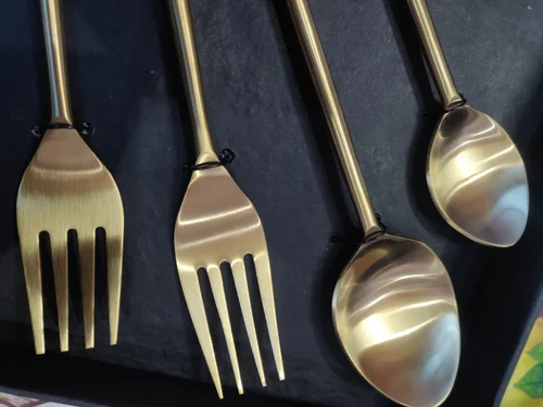 Brass Cutlery Set