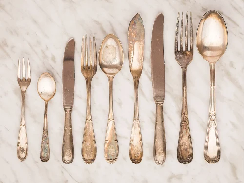 Copper Cutlery Set