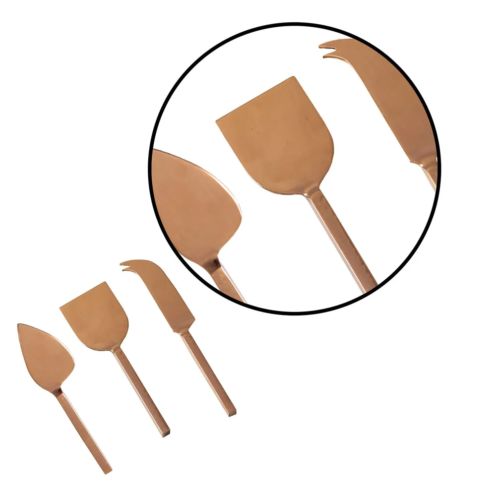 Copper Cheese Set