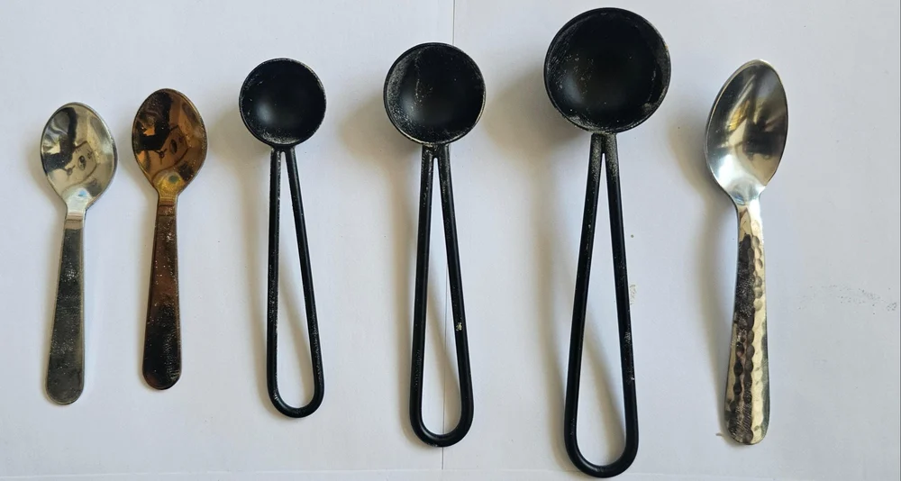 Matte tea spoon