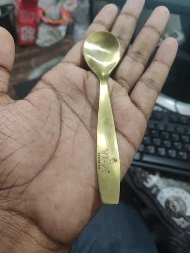 Gold Plated Tea Spoon