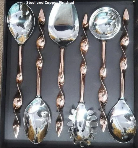 Stainless Steel Salad Set