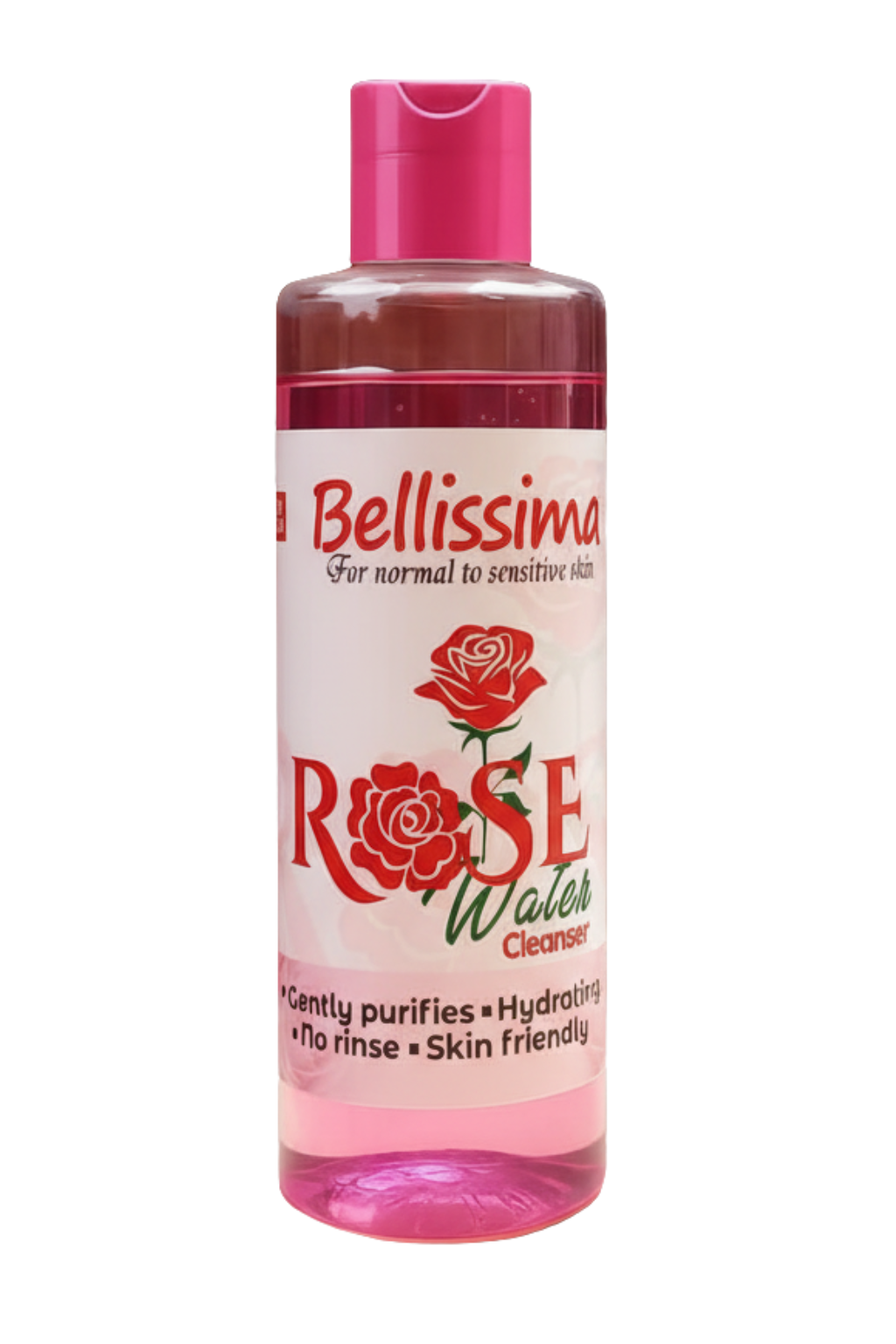 Bellissima Rose Facial Cleanser – Gentle Hydrating Face Wash for All Skin Types