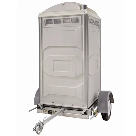 POLYJOHN FS3-1000 PORTABLE RESTROOM SINGLE TRAILER, TU01-1001