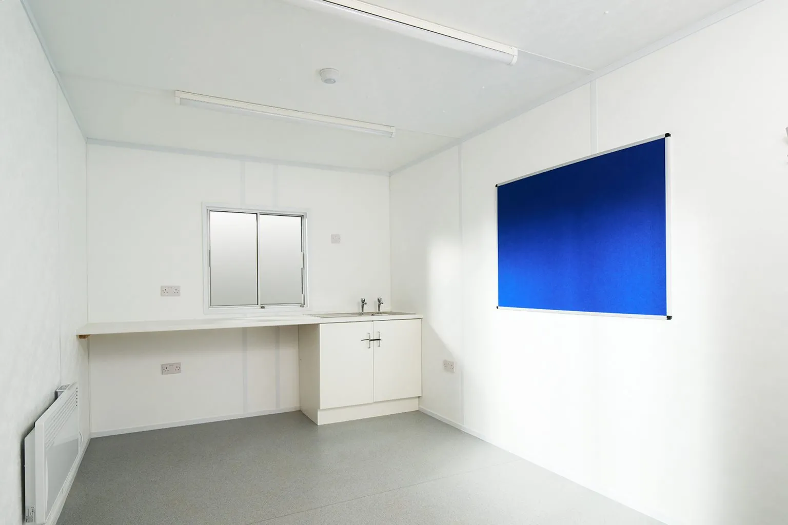 32ft x 10ft Steel Anti-Vandal Canteen/2+1 Toilet