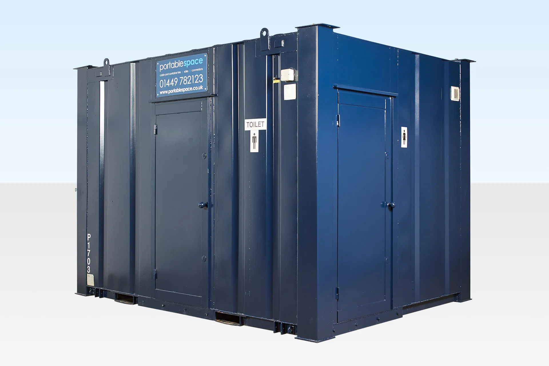 2+1 Steel Toilet 12ft x 9ft