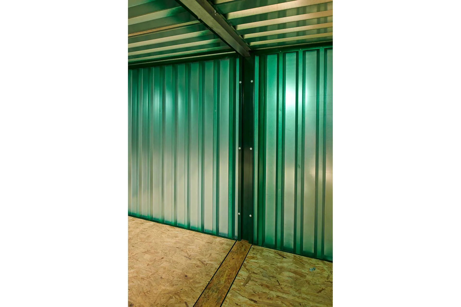 4m x 4.2m Side Linked Flat Pack Container Bundle (Powder Coated)