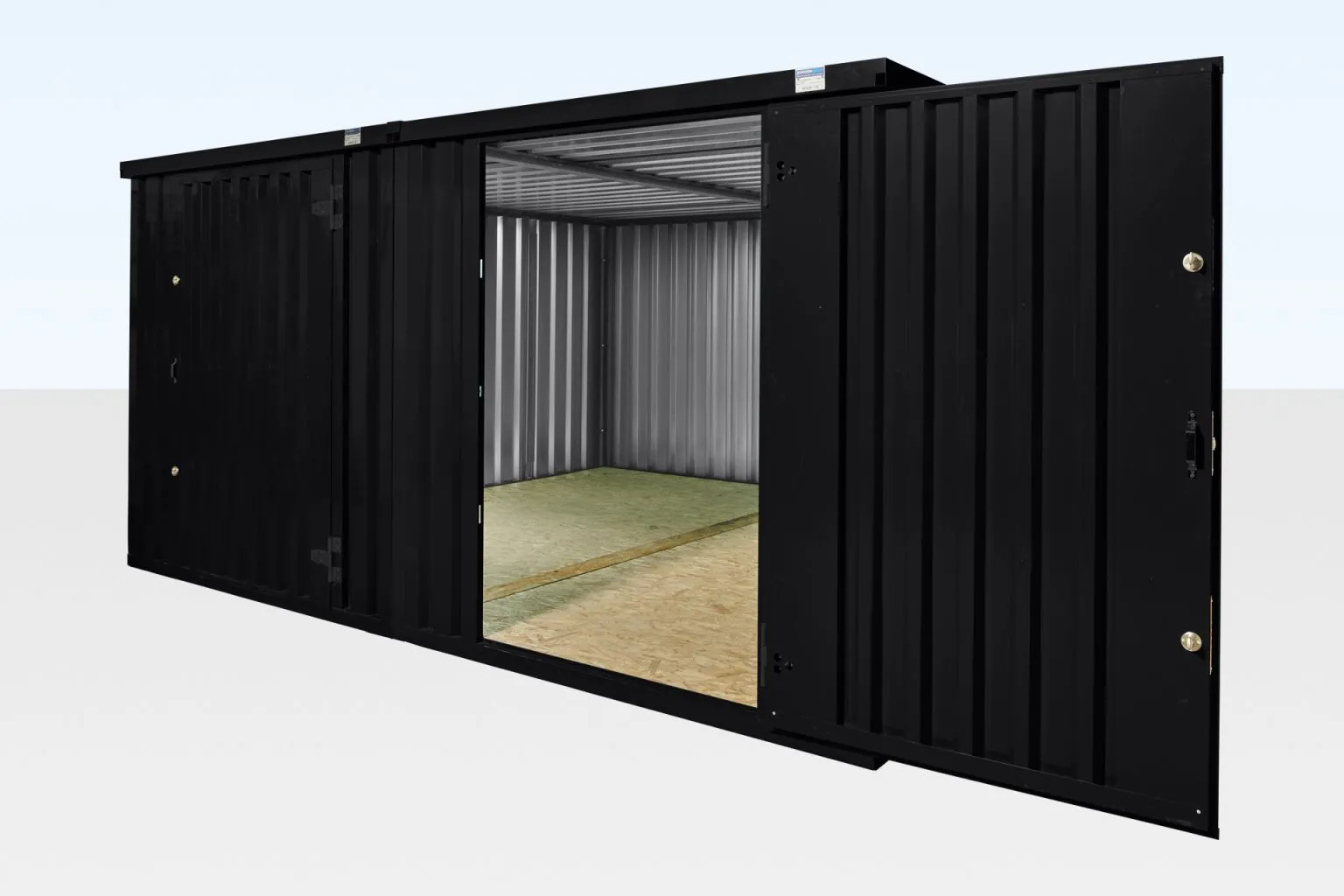 4m x 4.2m Side Linked Flat Pack Container Bundle (Custom Colour)